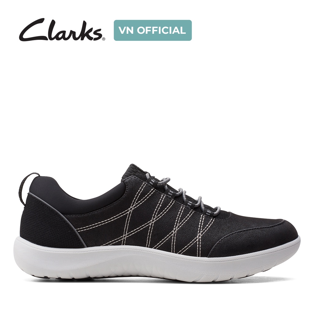 Giày lười nữ CLARKS Adella Holly màu đen