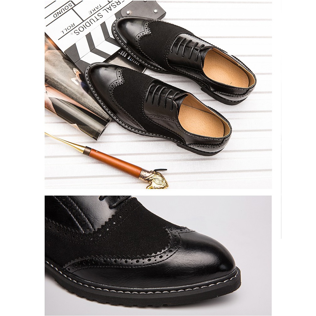 Giày da nam phong cách trang trọng