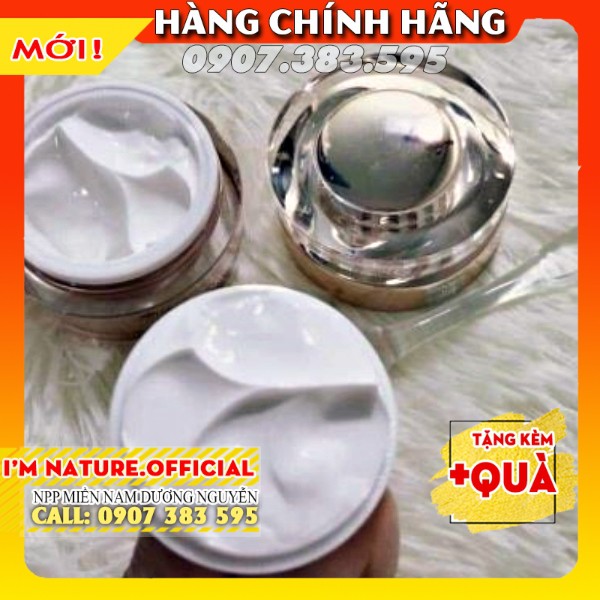 (+Quà) Bộ Kem Dưỡng Trắng Da Cao Cấp I'm Nature Luxury Shining White 60gr