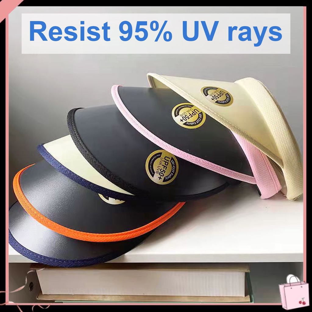 Mũ Rộng Vành Chống Nắng / Tia UV Bằng Nhựa Thời Trang Cho Nữ