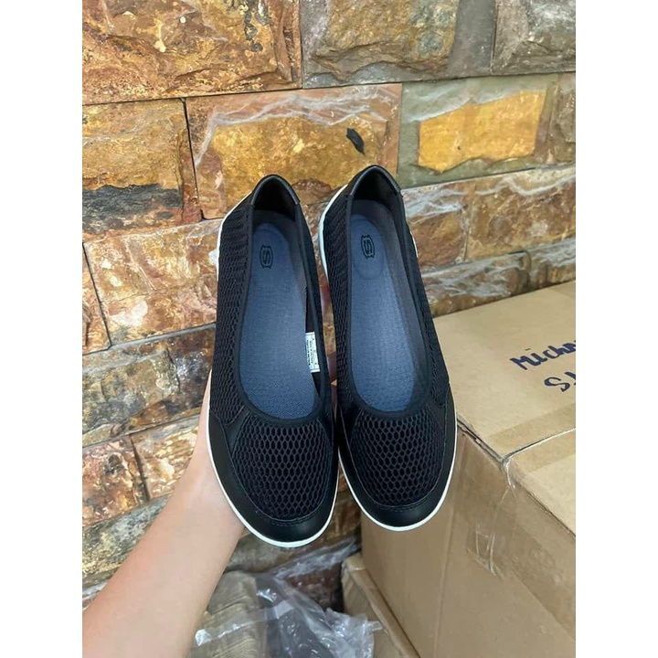Giày thể thao skecher Slipon đế thấp nữ, hàng siêu nhẹ, vải dệt thoáng khí - PH4