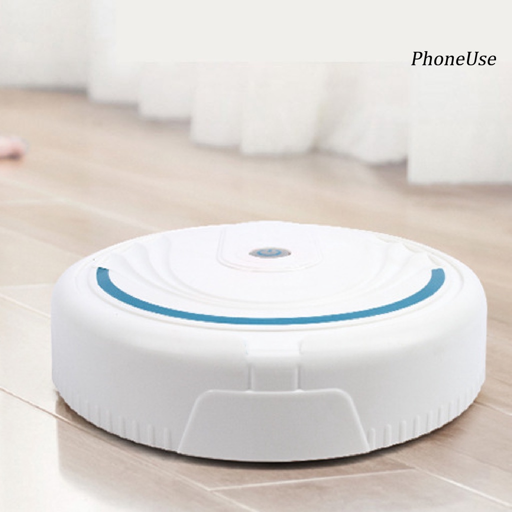 Robot quét nhà hút bụi mini cảm ứng tự động thông minh cho nhà