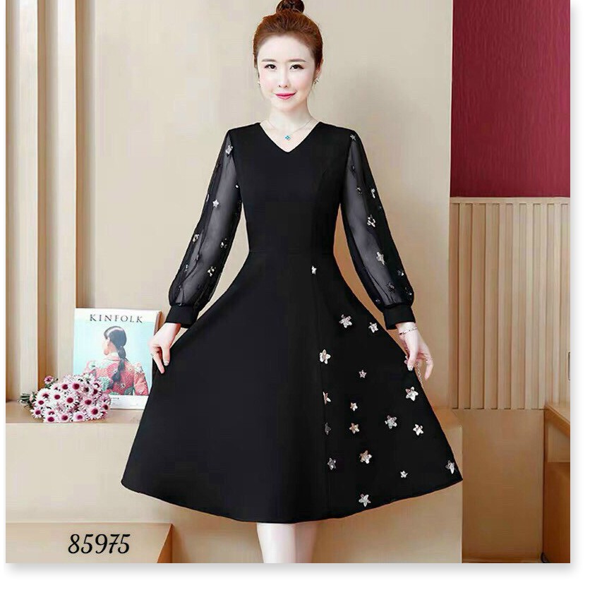 ĐẦM XÒE NỮ SIÊU XINH DÀNH CHO QUÝ CÔ NƯƠNG LANA FASHION