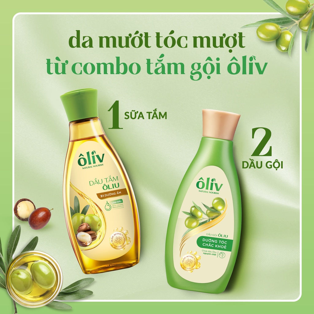 Dầu Tắm Ôliv Virgin Ôlive Oil 250ml