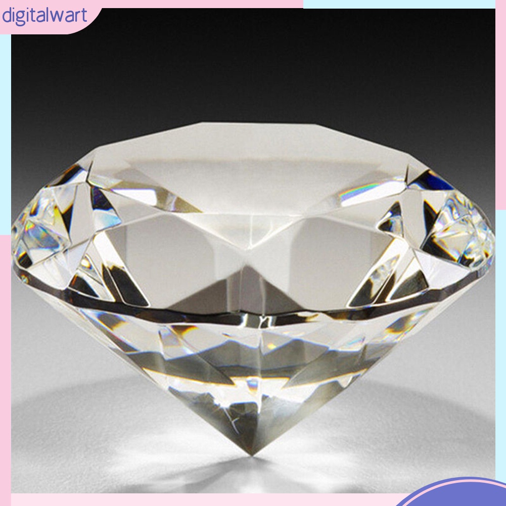 Kính Cắt Kim Cương Nhân Tạo Khổng Lồ 40mm Trang Trí