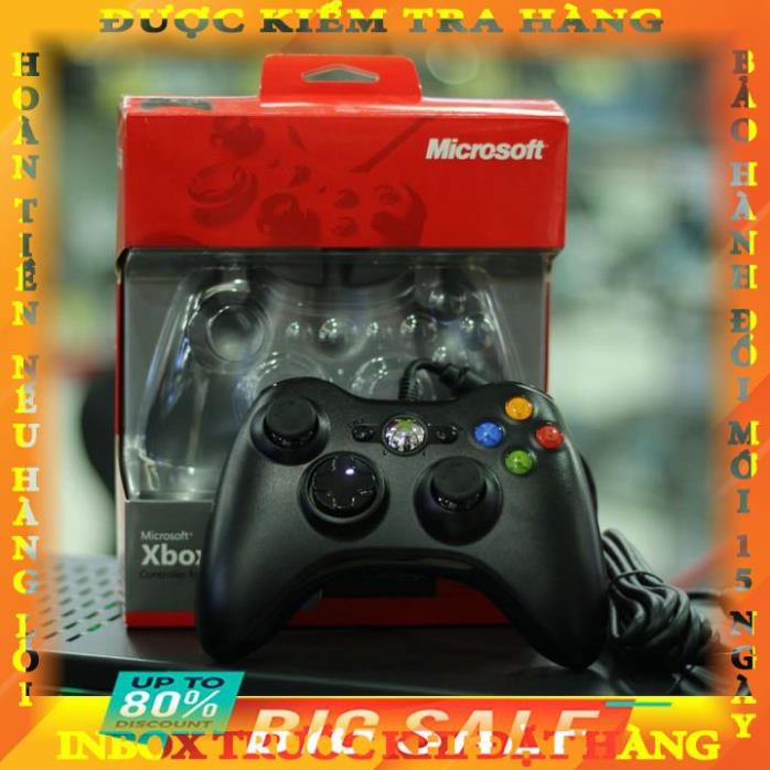 Tay cầm chơi game PC Micosoft XBOX 360 - Chuyên game PC , Laptop, F04 - Bảo Hành 1 Năm nguyenmanh