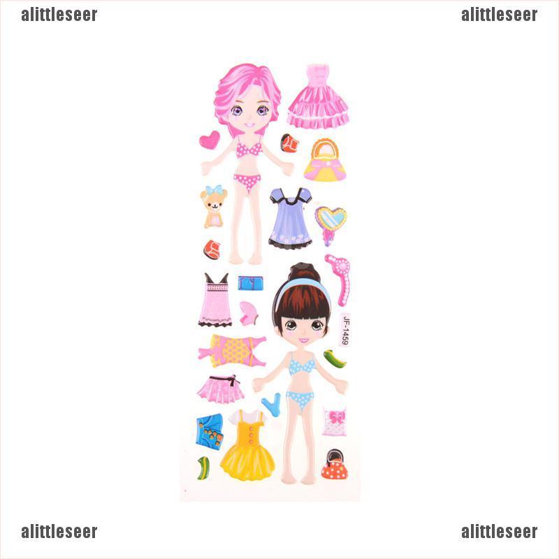 Set 5 Miếng Dán Trang Trí Quần Áo DIY Hình Công Chúa Dễ Thương Xinh Xắn
