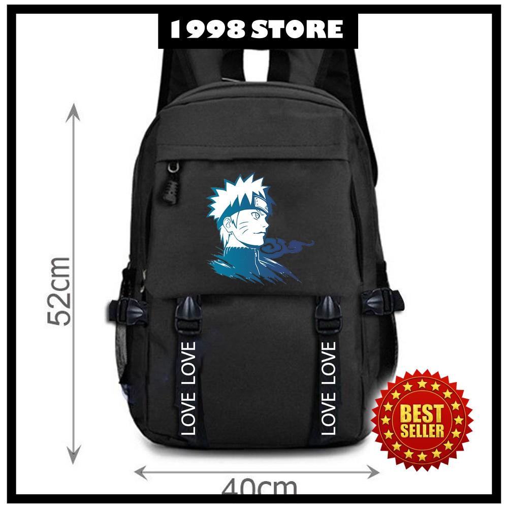 GIÁ TỐT - Balo in hình mặt naruto độc đẹp giá rẻ / balo cực chất