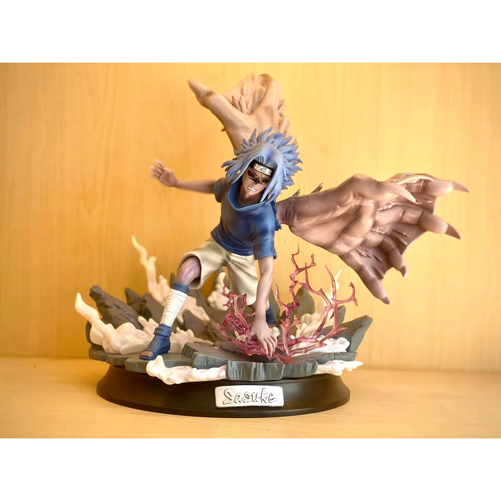 Mô hình Figure Naruto Datebayo Susanoo Uchiha Sasuke Chidori Sharingan Nguyền Ấn chú Cỡ lớn