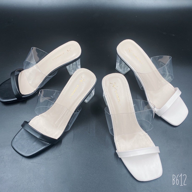 Guốc cao gót quai mika mã L110