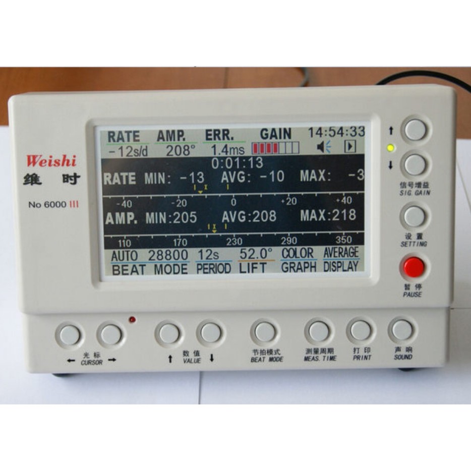 Máy đo nhanh chậm đồng hồ 6000 III