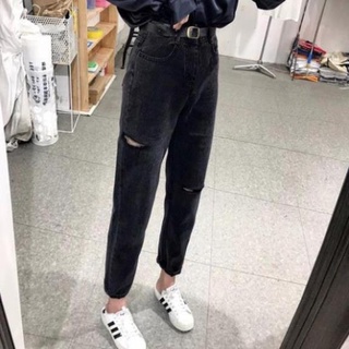 order7-10 ngày có bigsize Quần jeans rách dáng boy basic, năng động, cá tính 2019 Quảng Châu ! ! -