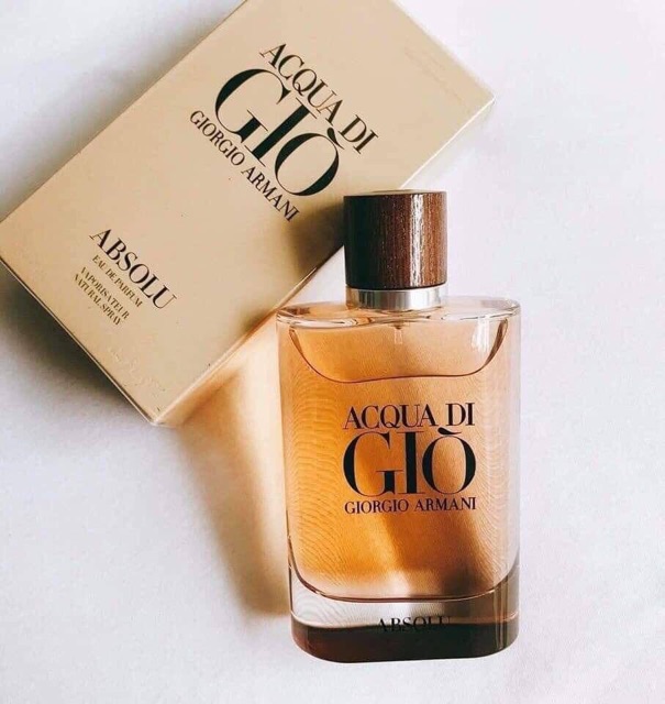 [ Mẫu thử ] Nước hoa Giorgio Amarni Acqua Di Gio Giò Absolu 75ml EDP Spray / Chuẩn authentic