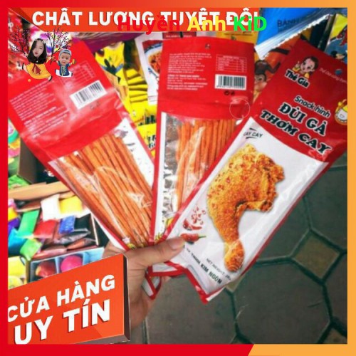 30 gói đùi gà thơm cay ăn vặt ngon cổng trường