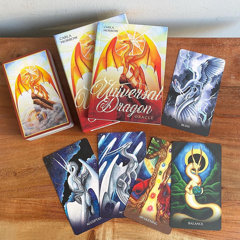 Bộ Bài Universal Dragon Oracle (Mystic House Tarot Shop) - Bài Gốc Authentic Chính Hãng 100%