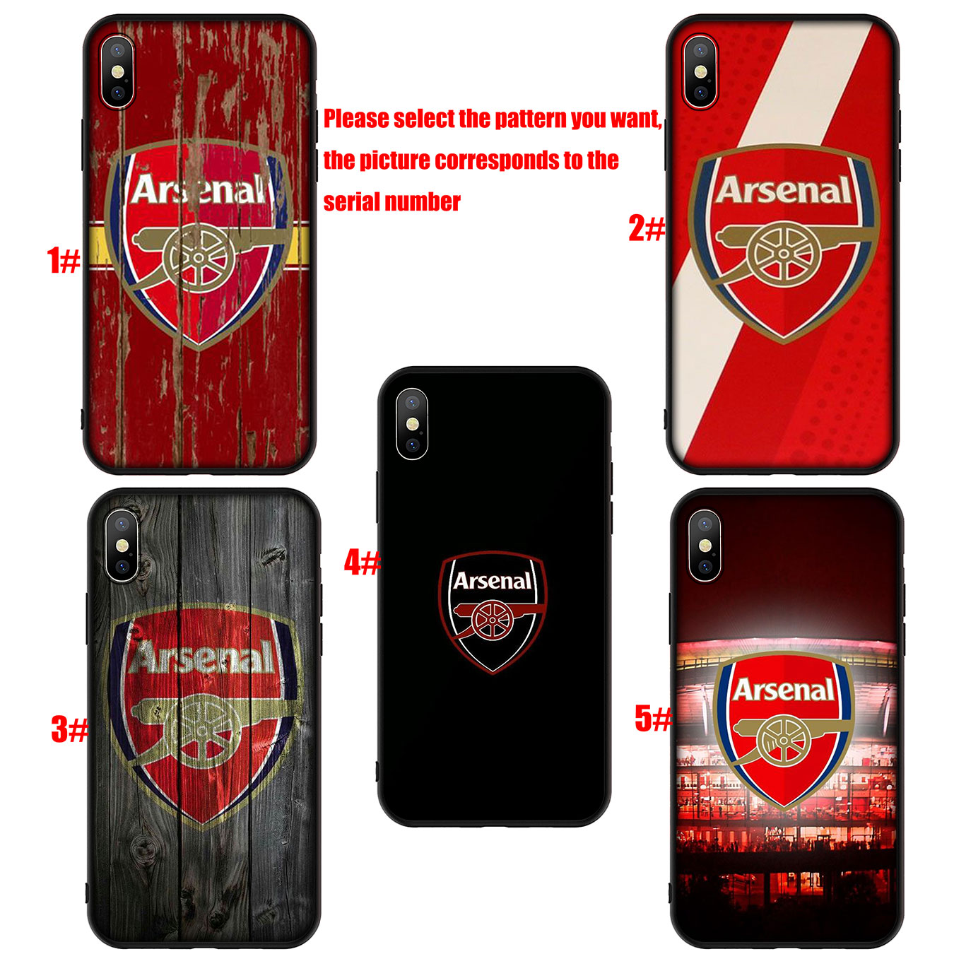 Huawei P30 Pro Lite Y6 Y7 Y9 Prime 2019 2018 Y9Prime Phone Case Soft Silicone Casing Arsenal Football Club