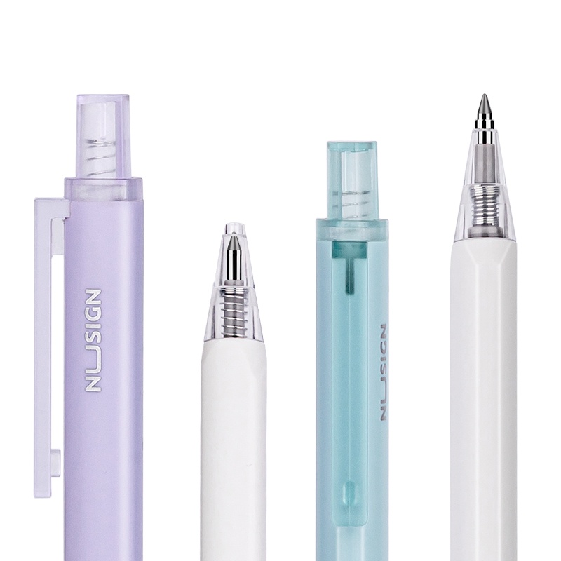 Set 3 Bút Bi Ngòi 0.5MM Có Thể Thu Gọn Tiện Dụng Cho Học Sinh/Văn Phòng
