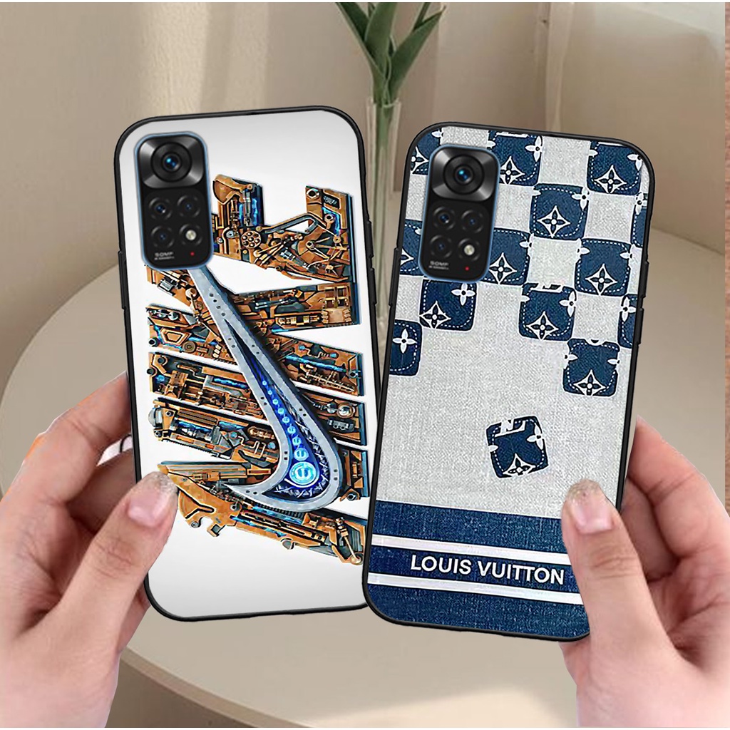 Ốp Redmi Note 11 4G / Note 11S / Note 11 Pro 5G / Note 11s 5G in hình thương hiệu thời trang thể thao sang trọng