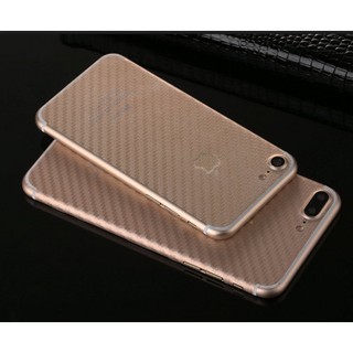 Miếng dán lưng vân Carbon 3D cho iPhone 6/6s/6 Plus/6S Plus/7/7Plus/8/8 Plus