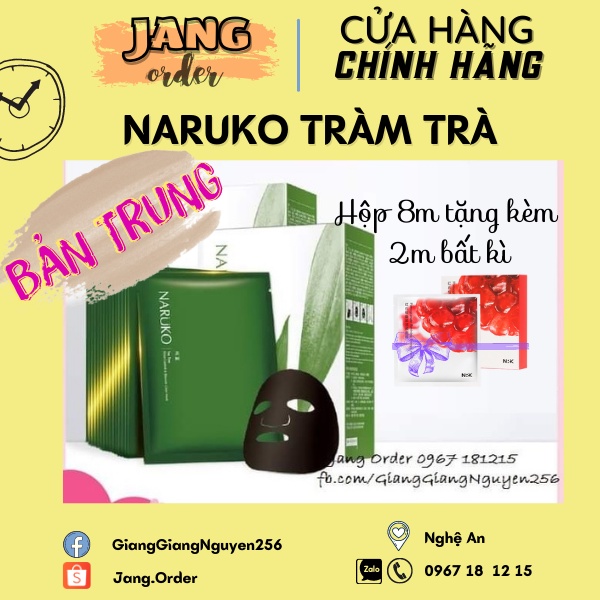 Mặt nạ Naruko Tràm trà
