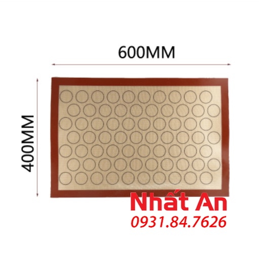 Tấm nướng silpat silicone 60x40cm