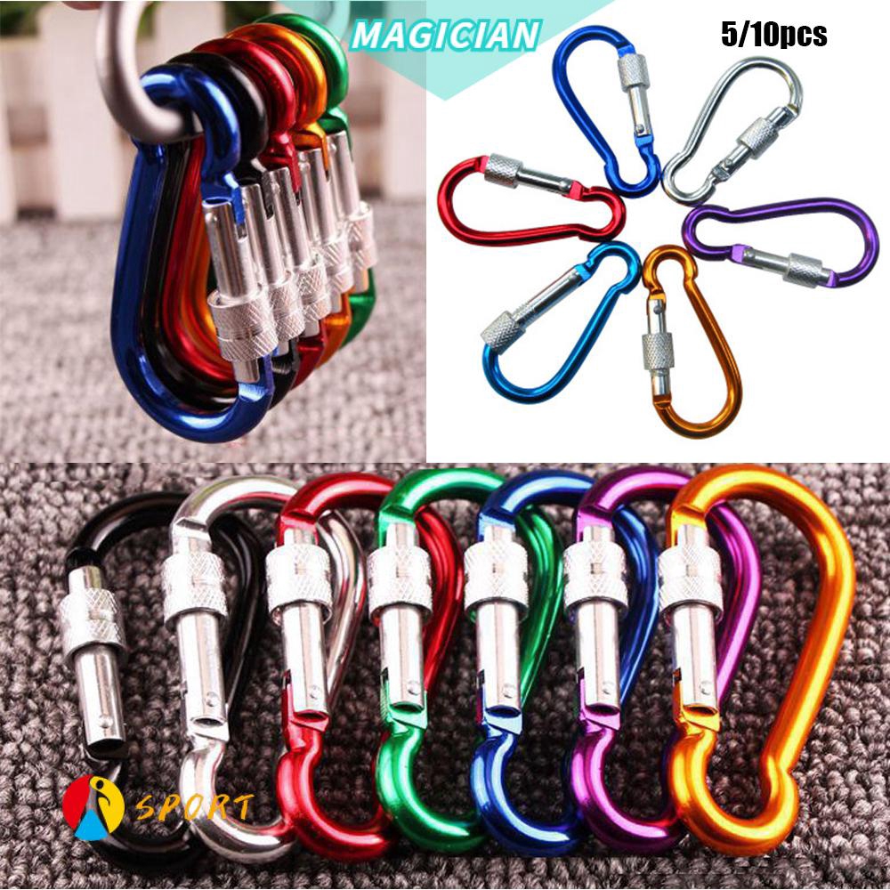 Set 5/10 Móc Khóa Leo Núi Bằng Nhôm Chất Lượng Cao