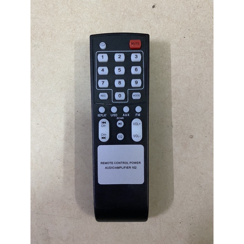 Điều khiển remote Loa kéo Temeisheng, Ronamax, Amber A-106. Loa vi tính Ecco 180, Isky