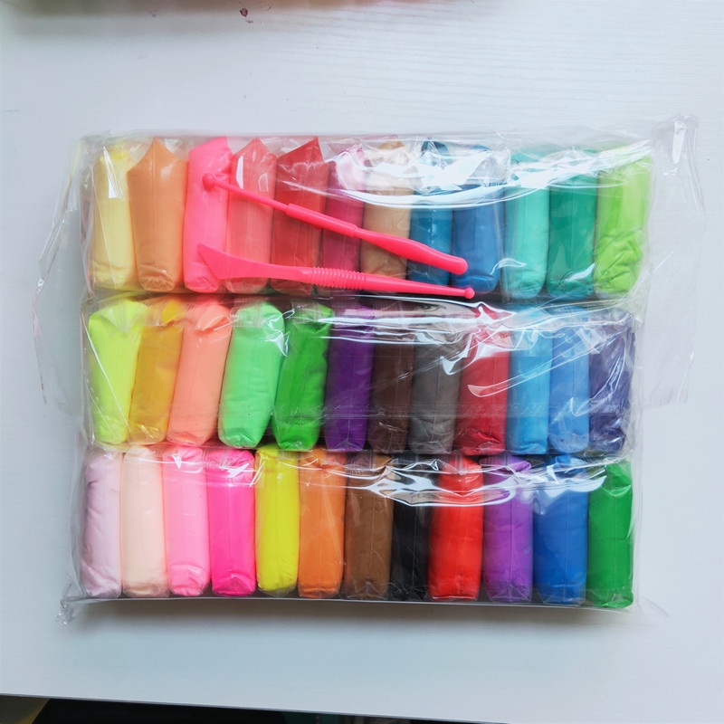 12/24/36 màu Đất sét siêu nhẹ với nhiều màu