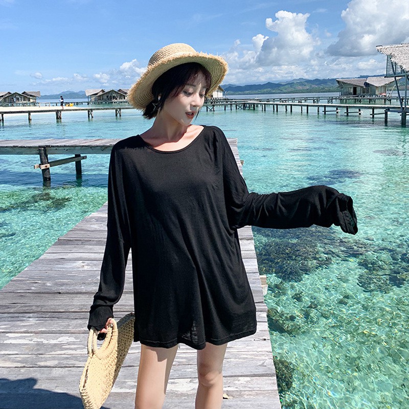 ÁO KHOÁC DÀNG DÀI BOHO ÁO PHÔNG MẶC NGOÀI CHO NỮ MÙA HÈ ĐI NGHỈ MÁT | BigBuy360 - bigbuy360.vn