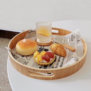 Khay trà bằng gỗ tre phong cách nhật bản