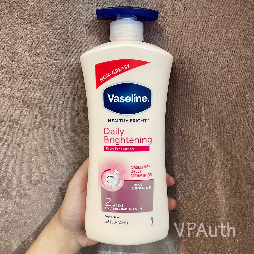 Dưỡng thể trắng da Vaseline Healthy White UV Lightening 725ml