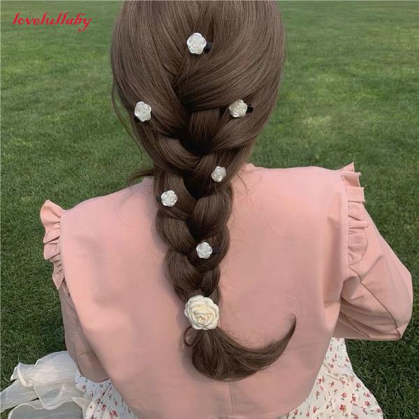 Kẹp tóc hình trái tim/ quả đào/ nơ/ trái tim thời trang cho nữ