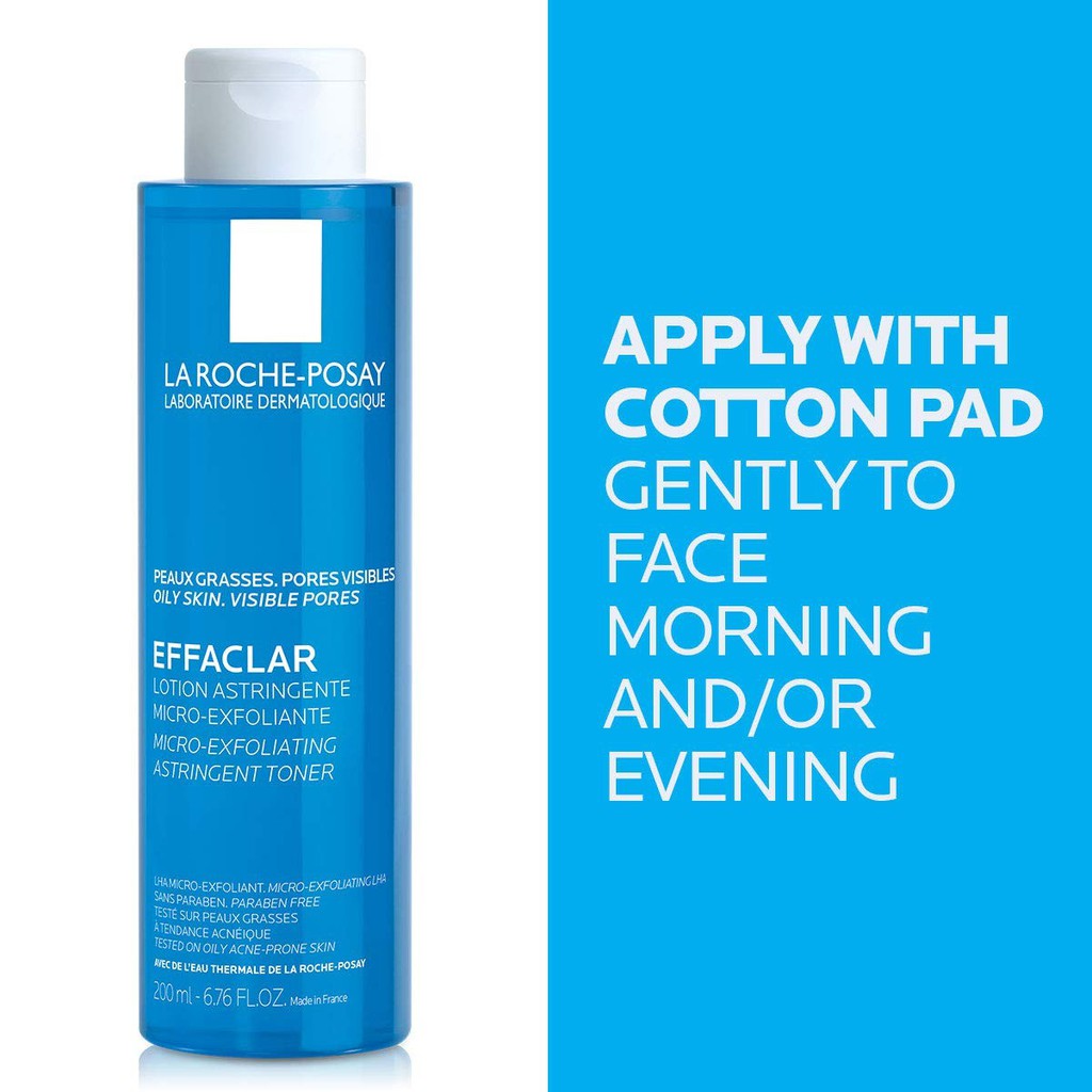 Toner giàu khoáng LA ROCHE- POSAY cho da dầu nhạy cảm  Effaclar Astringent Lotion 200ml- LARP13 | BigBuy360 - bigbuy360.vn