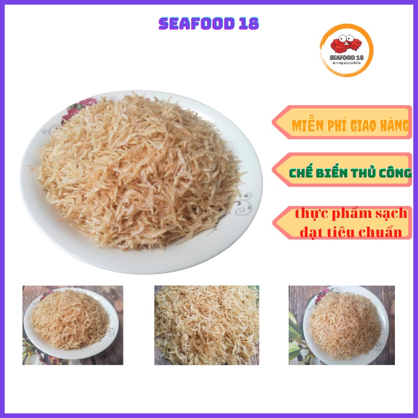 Tép khô sạch ,ruốc sấy khô chế biến thủ công