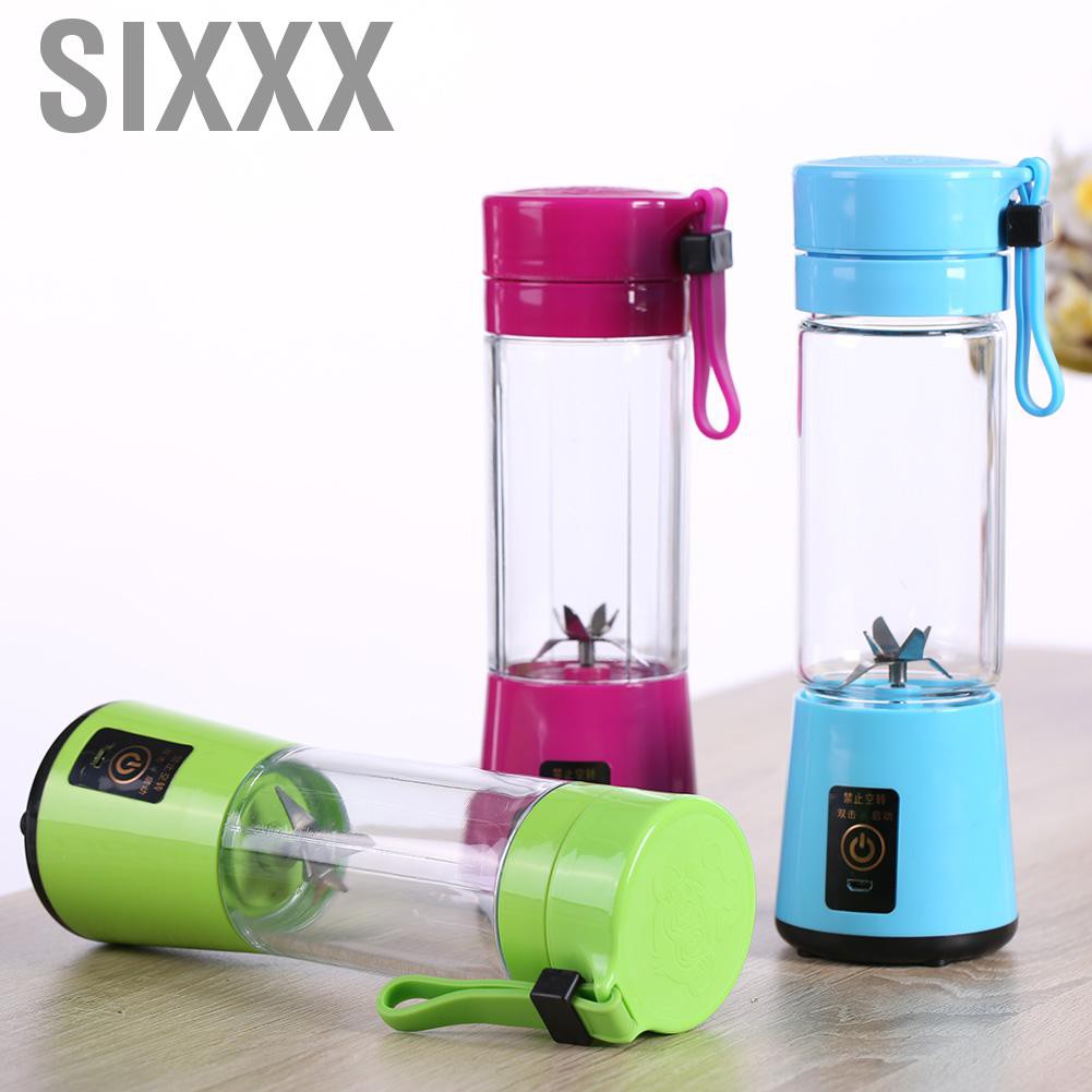 Máy Xay Sinh Tố 6 Lưỡi 400ml Đa Năng