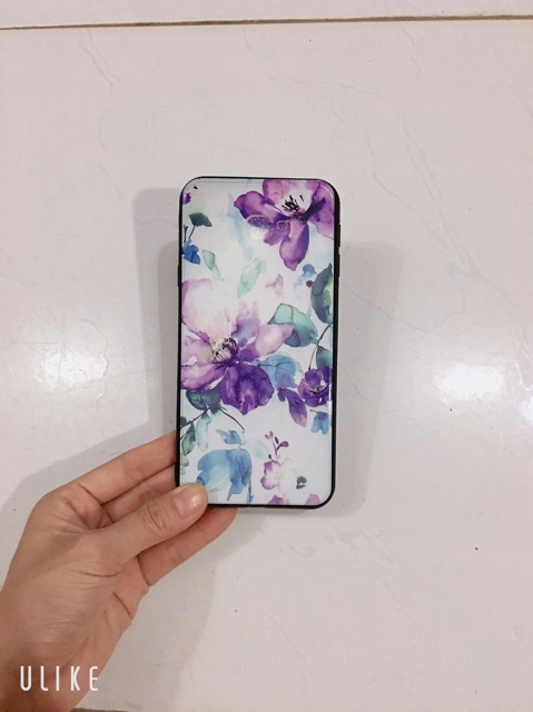 Ốp Hoa Tím Sam sung J4+,J4 Plus, J4 Core
