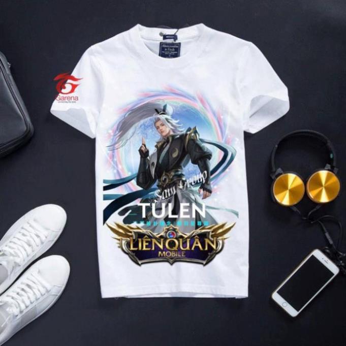 VHL Store [Đủ Size] Áo Liên Quân Mobile Cotton Màu Trắng Muraz đồ thần VHL Store