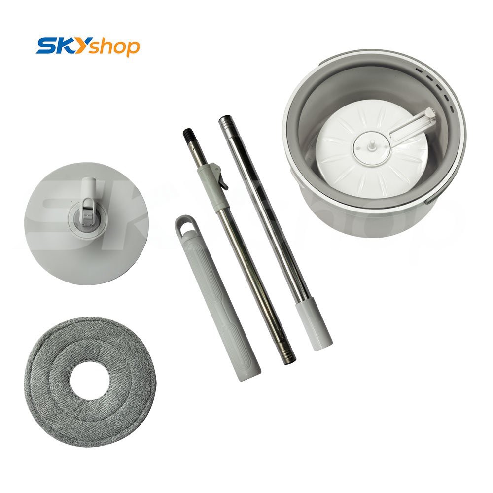 Bộ Lau Nhà Thông Minh Xoay 360 Độ Tách Nước Thải Đa Năng MOP