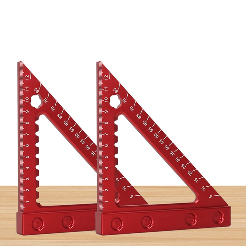 Thước Tam Giác Đo Góc Phải 15cm Chuyên Dụng Cho Gỗ DIY