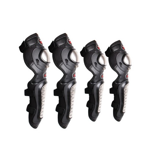 [Rẻ Vô Địch] Giáp Chân Tay Inox Pro Biker (4 món)