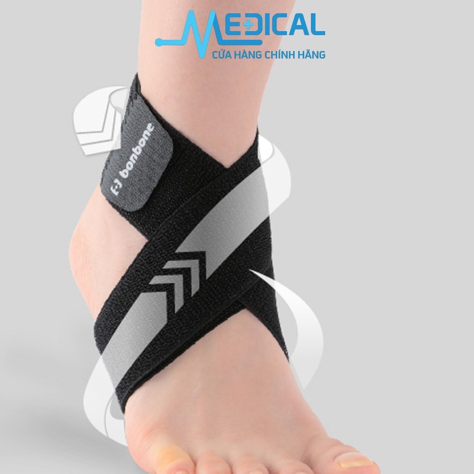 Đai cố định cổ chân BONBONE FREE SUPPORTER AM hỗ trợ chống lật sơ mi cổ chân - MEDICAL