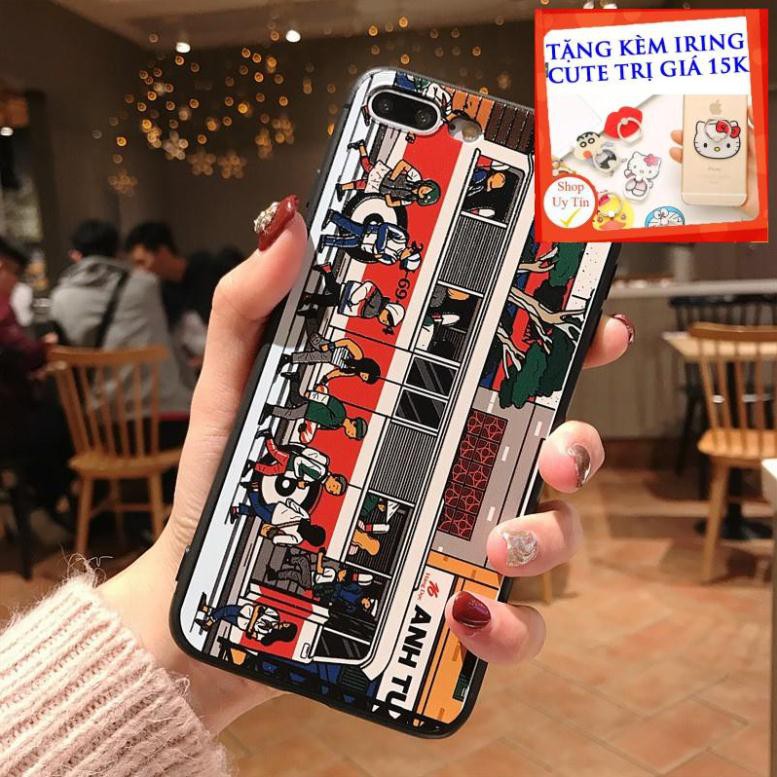 <QUÀ TẶNG HOT> Ốp dẻo Iphone 6/7/8/X in hình xe bus Hà Nội độc đáo - đủ dòng iphone