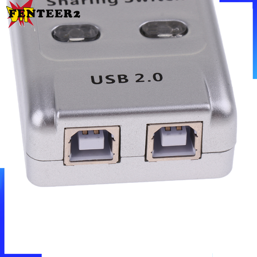 (Fenteer2 3c) 2 Cổng Usb 2.0 Auto Sharing Switch Hub Auto Sharing Support Win7