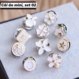 SET 10 MÓN PHỤ KIỆN MINI CÀI ÁO CỰC XINH (HOT)