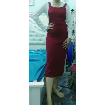 Thanh lý set váy yếm len dễ thương