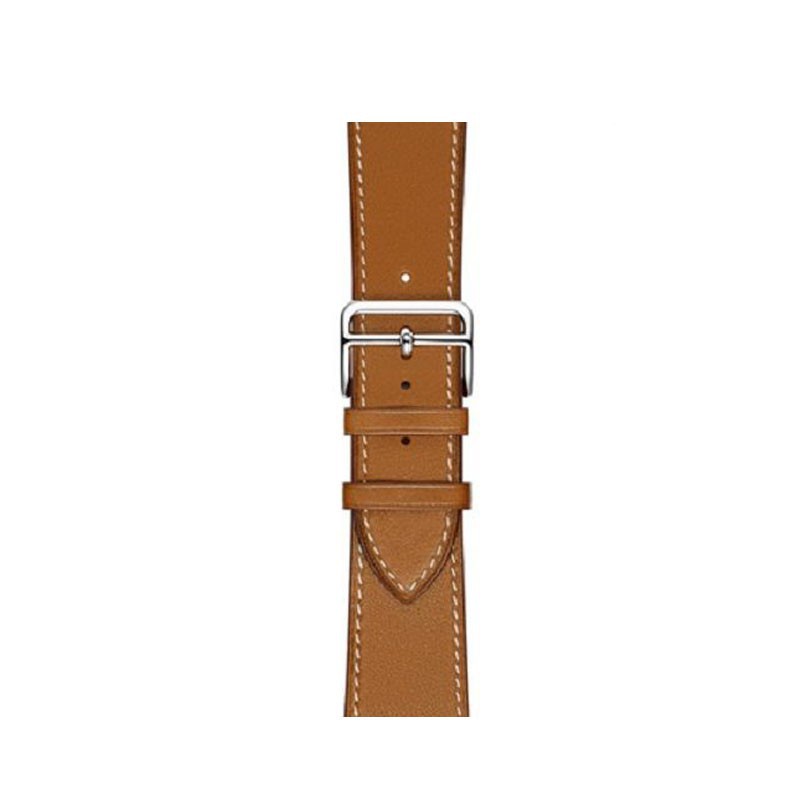 Hermès Dây đeo bằng da thật cho đồng hồ thông minh Apple Watch 4 5 6