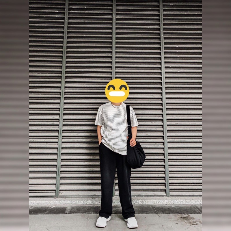 Quần Thun Ống Rộng Nam Màu Đen Và Xám Phong Cách Trẻ Trung Năng Động - MAYLANSTORE | BigBuy360 - bigbuy360.vn