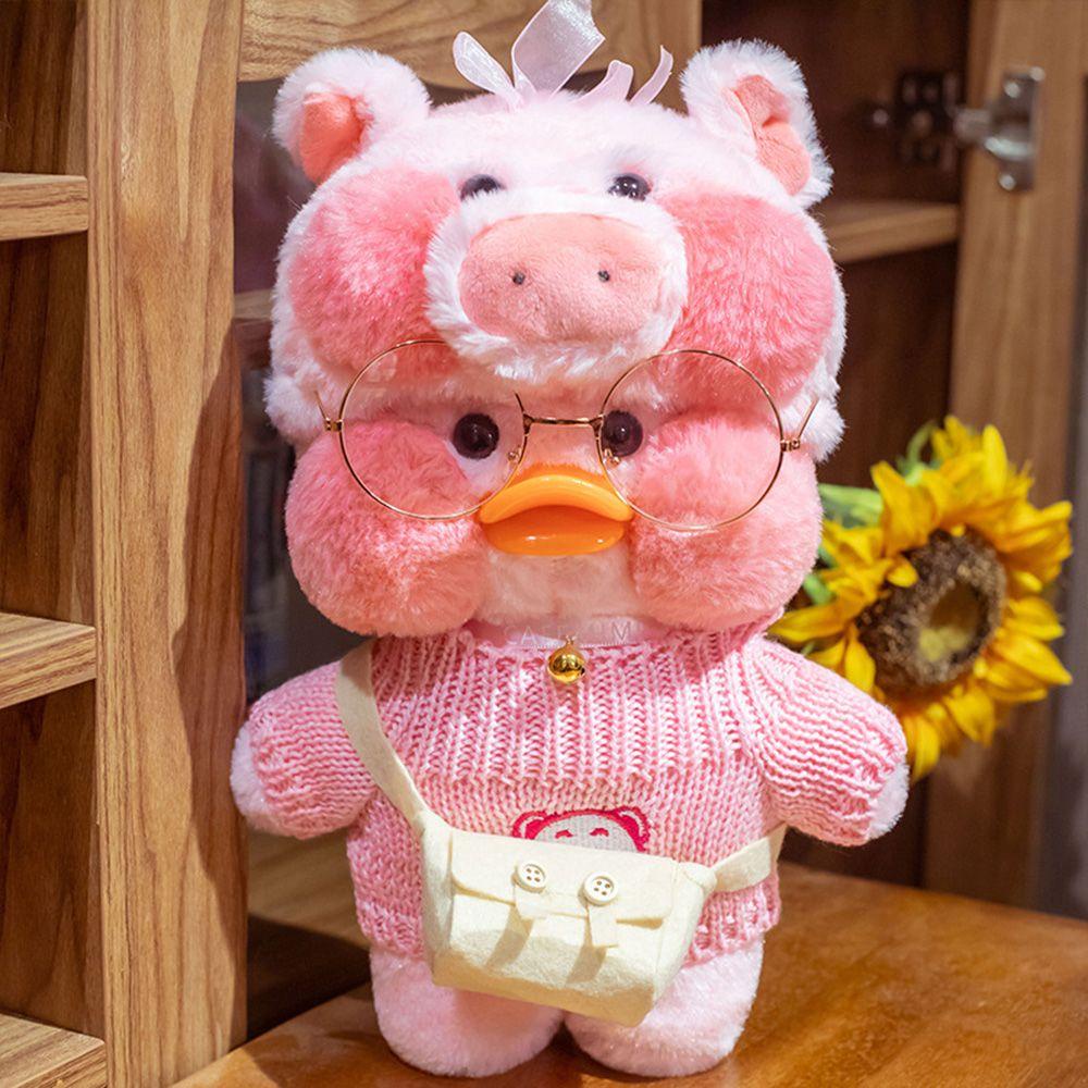BEBETTERM Thú Nhồi Bông Hình Con Vịt Màu Vàng 30cm