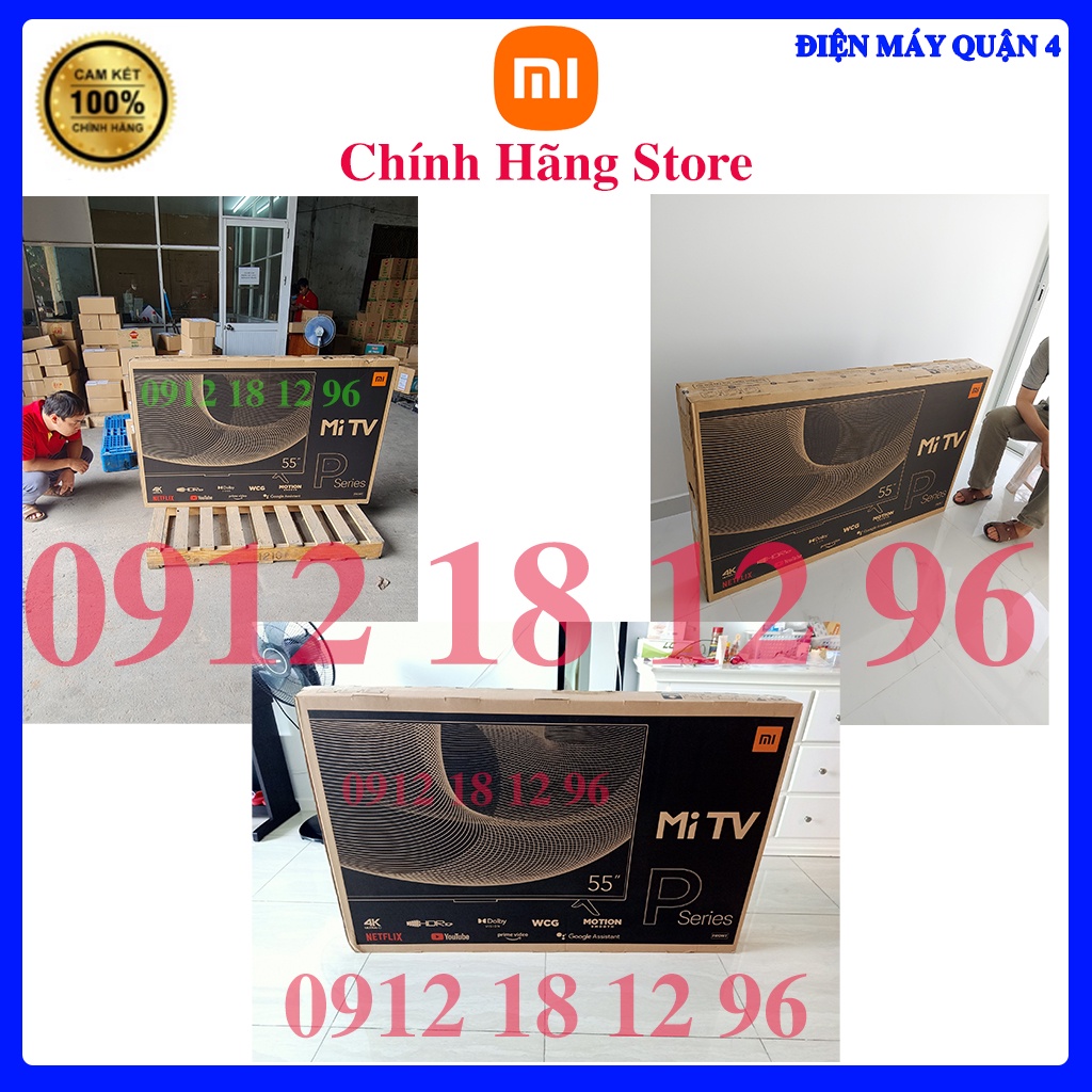 Smart tivi Xiaomi P1 55 inch ( XIAOMI L55M6-6ARG )- Hàng chính hãng - Bản quốc tế