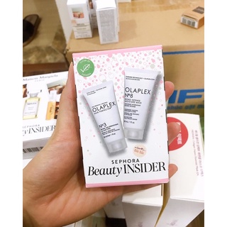 Set 2 món phục hồi tóc OLAPLEX Sephora cỡ MINI